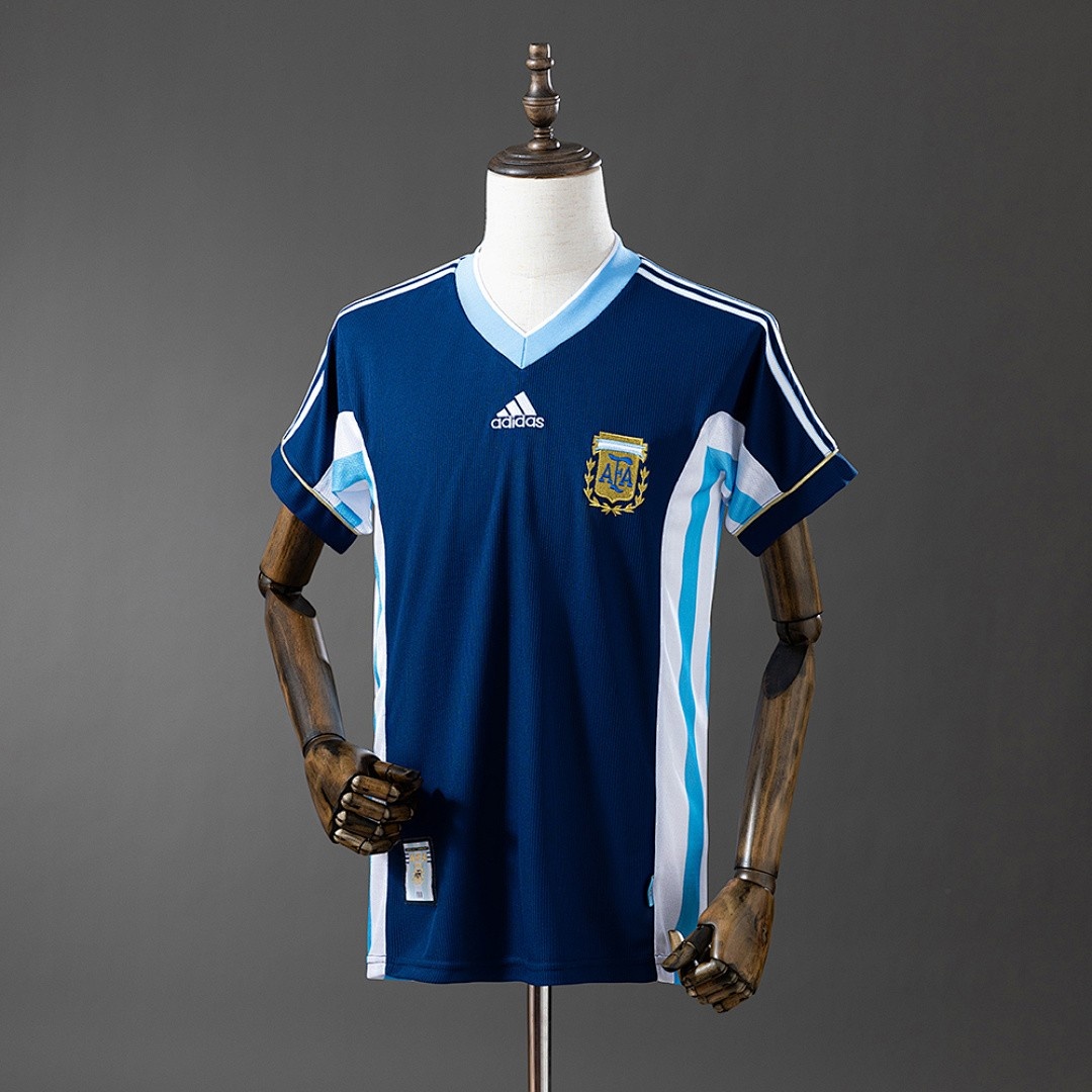 Argentina 1998 Away Retro Jersey
