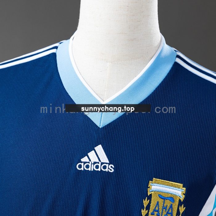 Argentina 1998 Away Retro Jersey - 图片 6