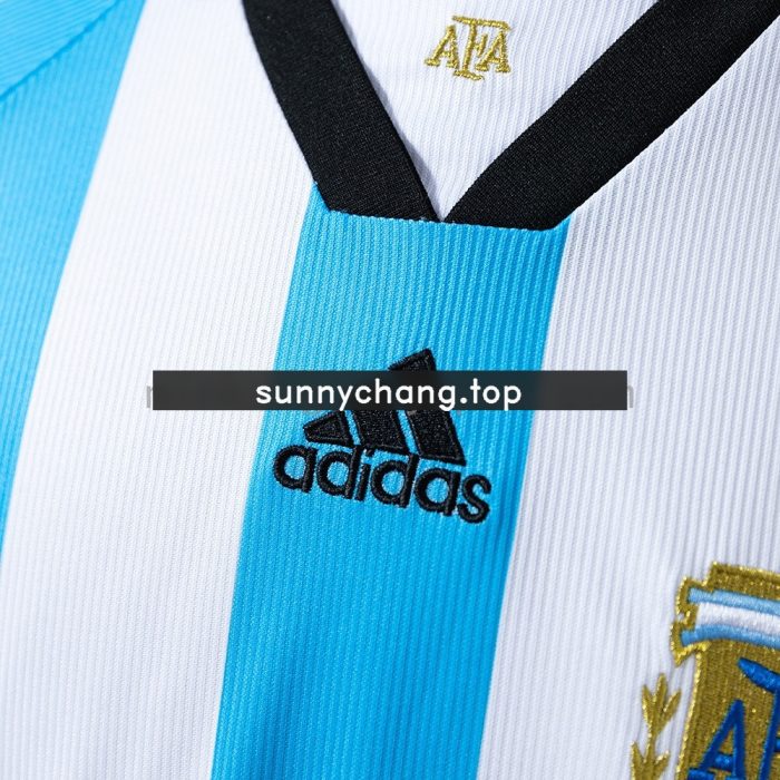Argentina 1998 Home Retro Shirt - 图片 3