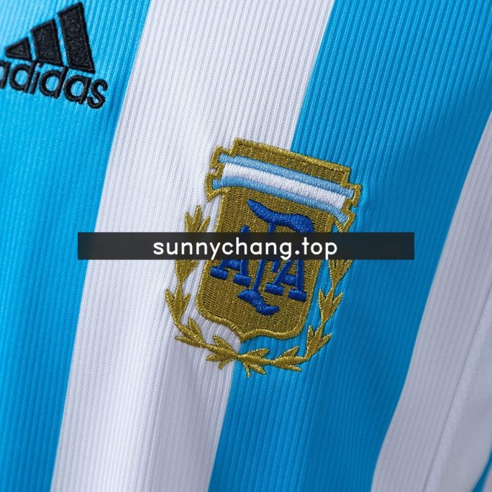 Argentina 1998 Home Retro Shirt - 图片 4