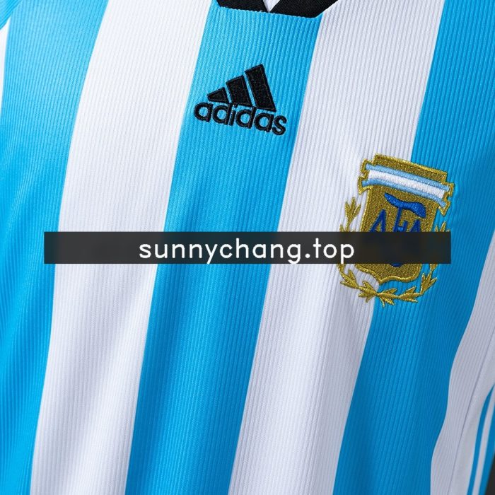 Argentina 1998 Home Retro Shirt - 图片 5