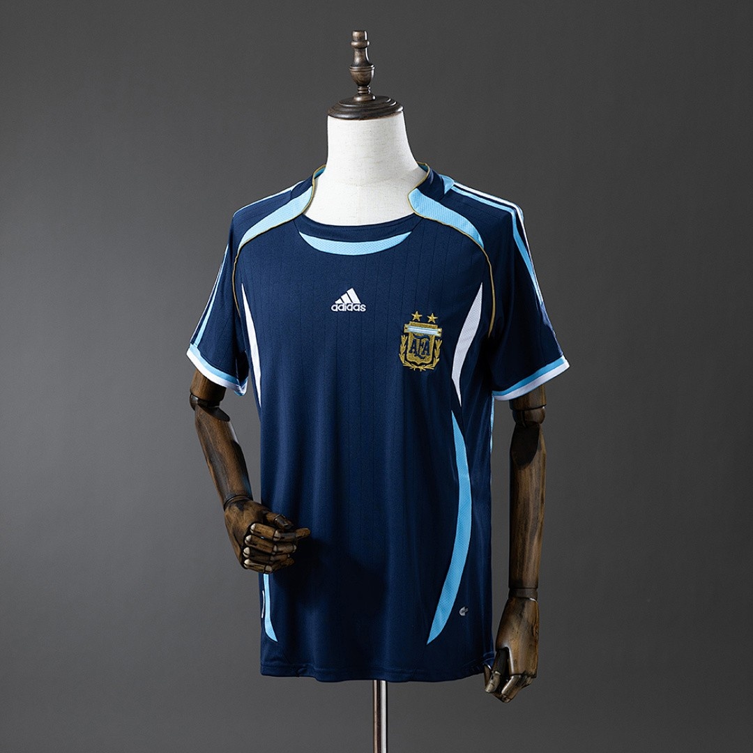 2006 Argentina Away Retro Jersey
