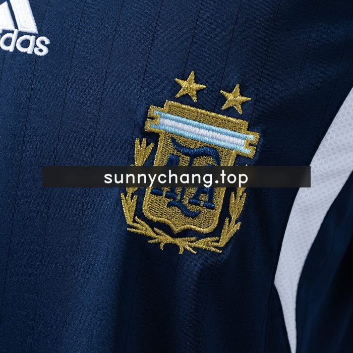 2006 Argentina Away Retro Jersey - 图片 4