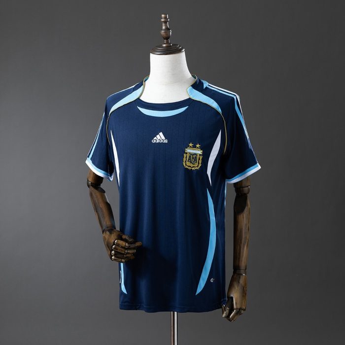 2006 Argentina Away Retro Jersey - 图片 8