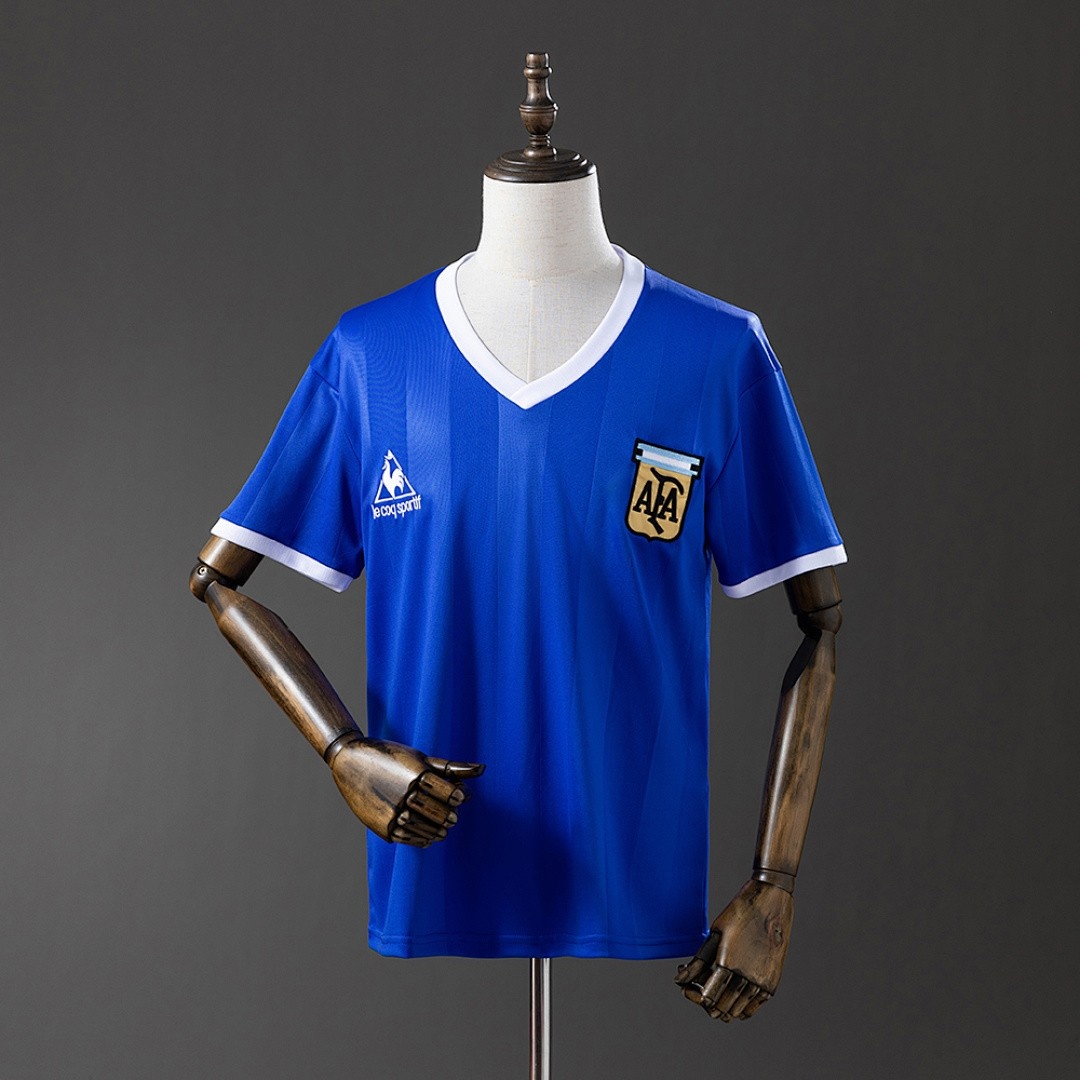 Argentina 1986 Away Retro Jersey
