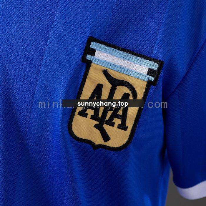Argentina 1986 Away Retro Jersey - 图片 4