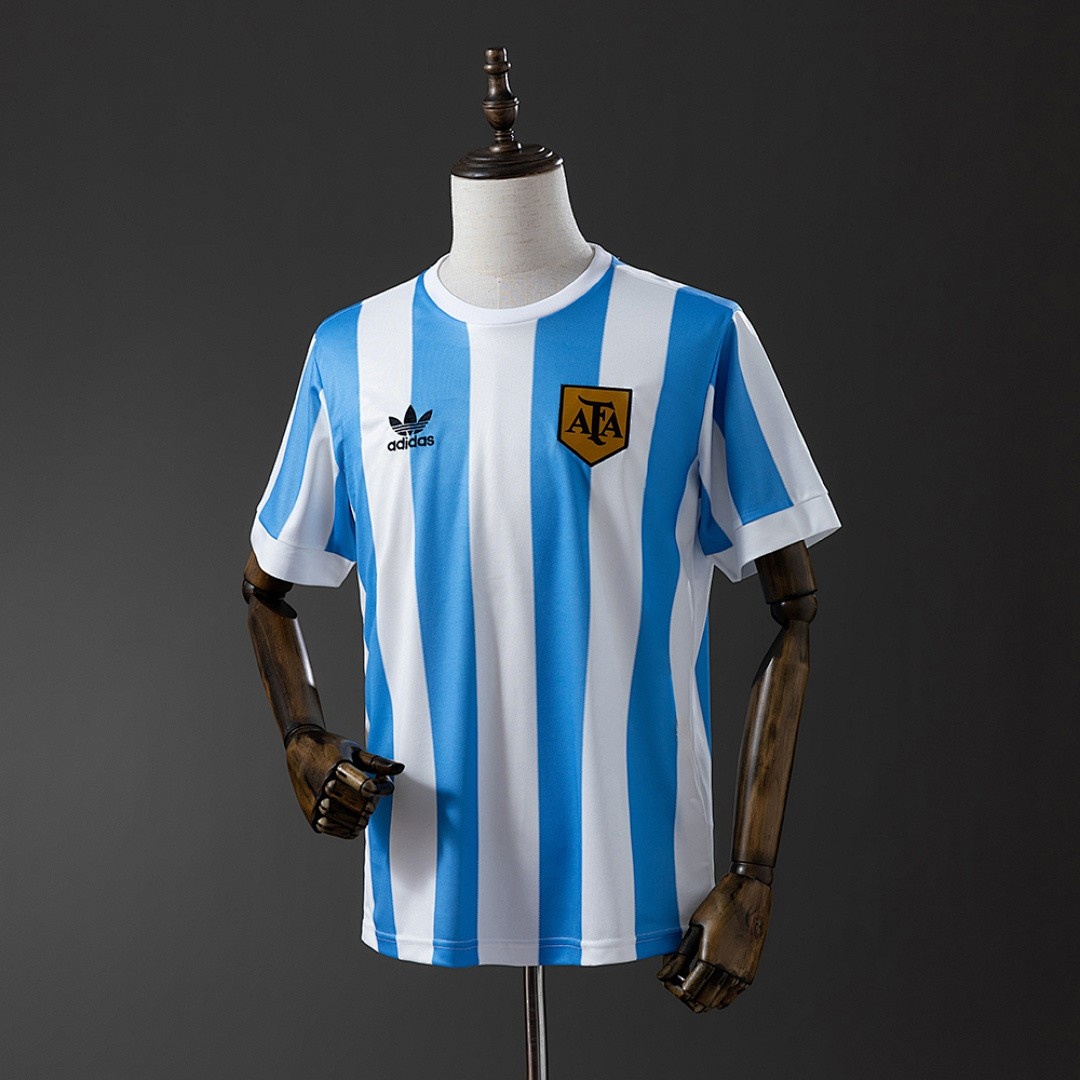 1978 Argentina Home Retro Jersey
