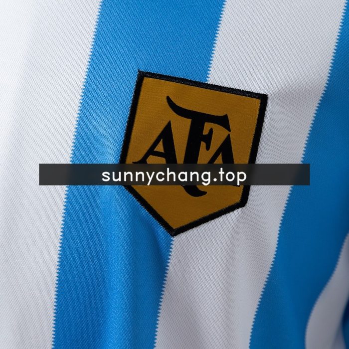 1978 Argentina Home Retro Jersey - 图片 4