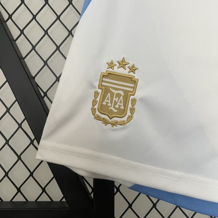 2024 Argentina Home Shorts - 图片 6