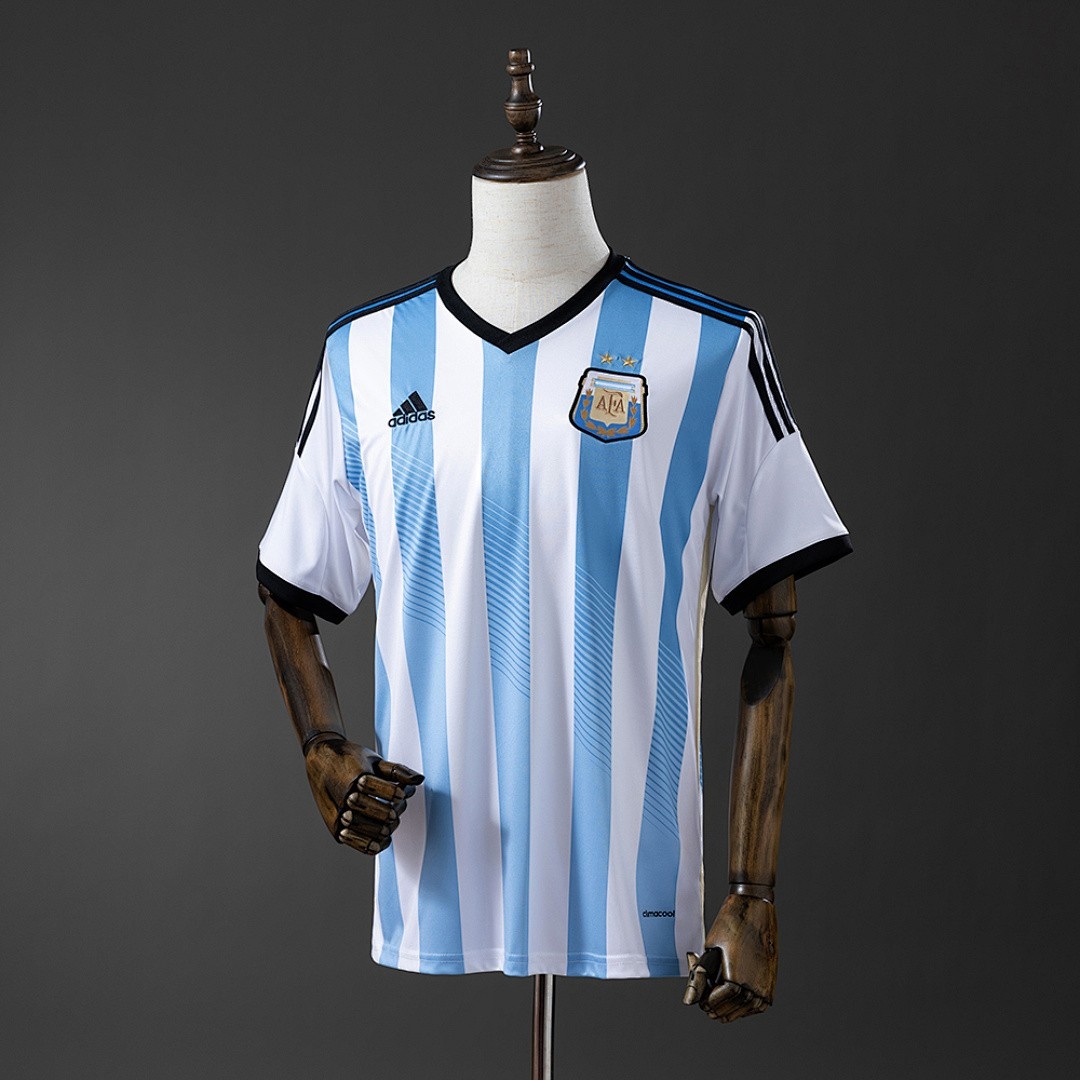 2014 Argentina Home Retro Jersey