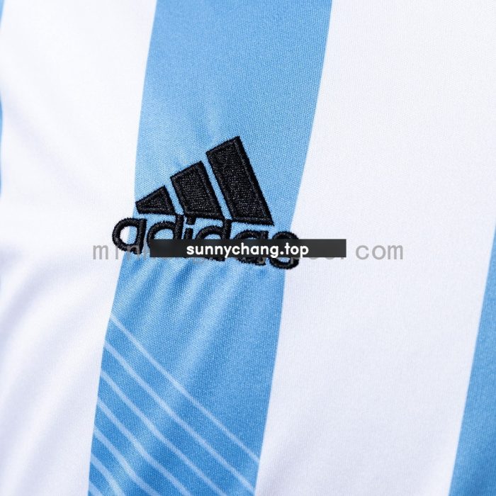 2014 Argentina Home Retro Jersey - 图片 4
