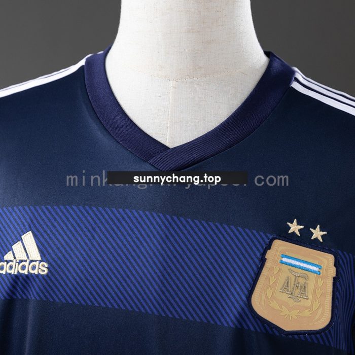 Argentina 2014 Away Retro Jersey - 图片 6