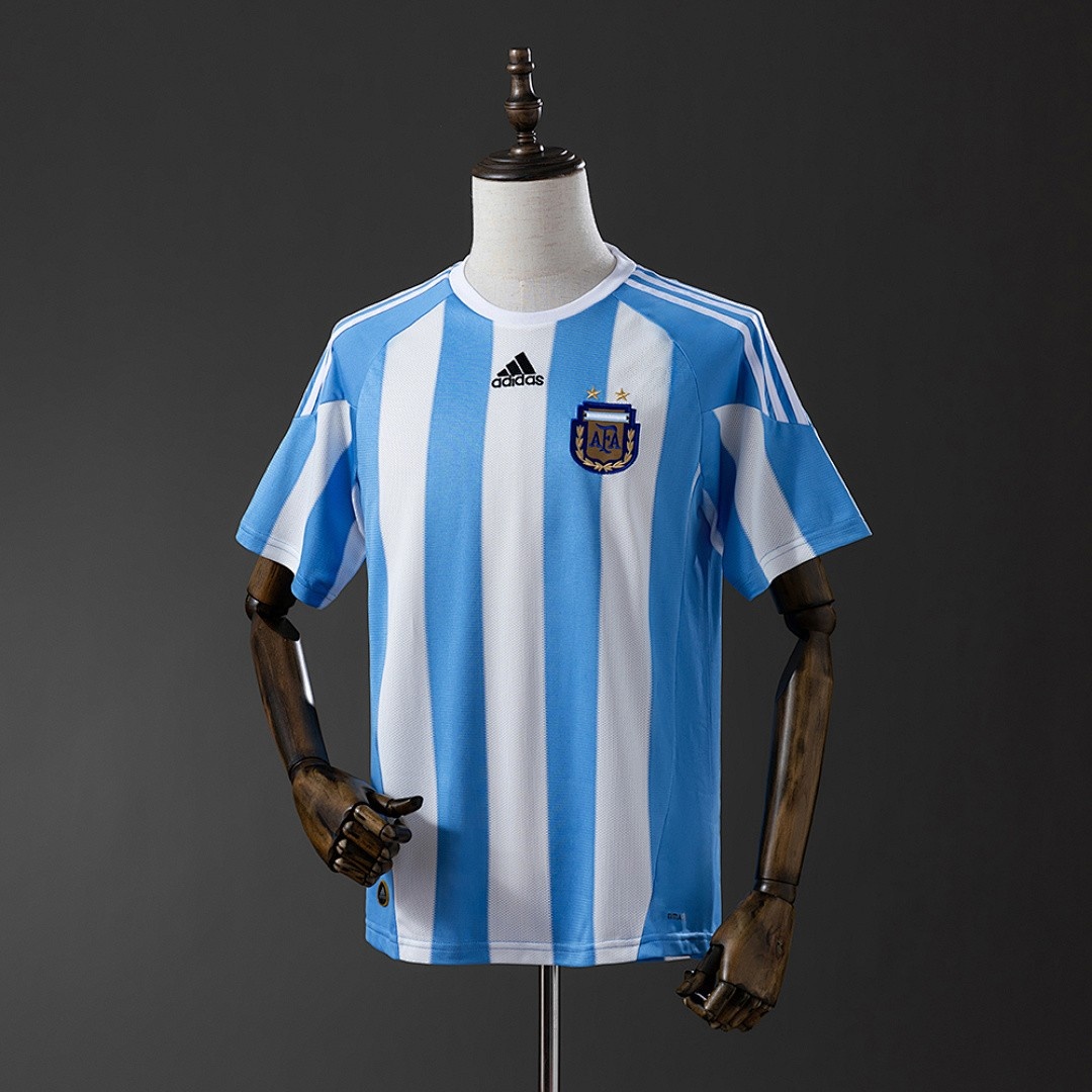 2010 Argentina Home Retro Jersey