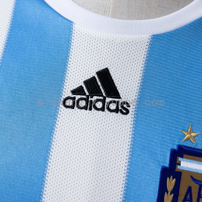 2010 Argentina Home Retro Jersey - Image 4