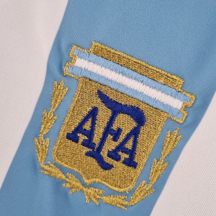 Argentina 1993 Home Retro Shirt - Image 4