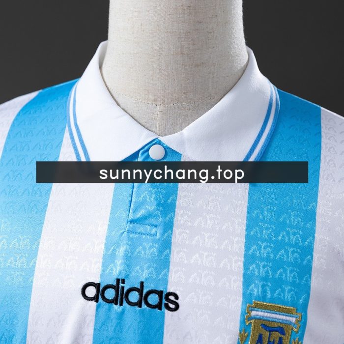 Argentina 1994 Home Retro Jersey - 图片 5