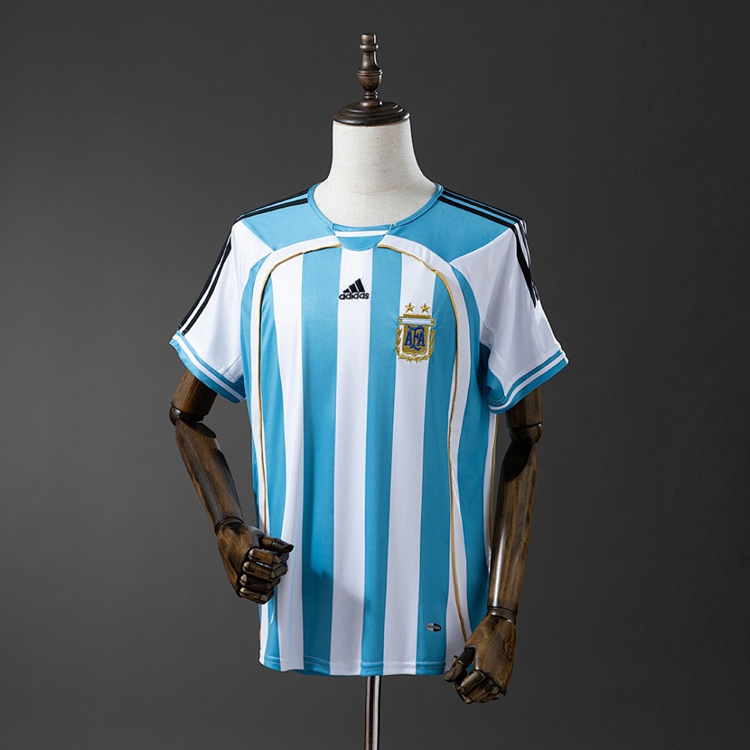 Argentina 2006 Home Retro Jersey