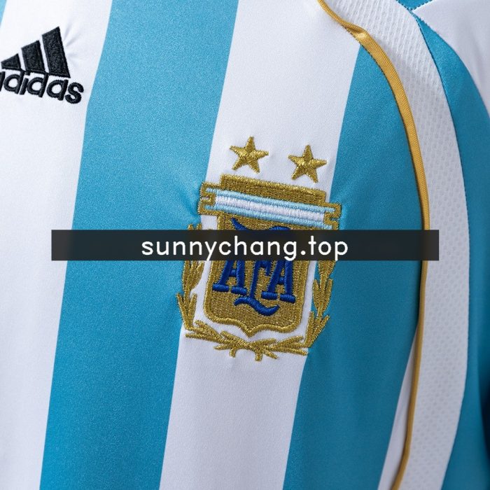 Argentina 2006 Home Retro Jersey - 图片 5