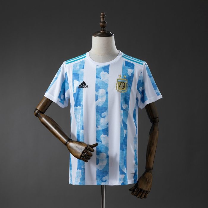 Argentina 2021 Home Retro Jersey - 图片 2