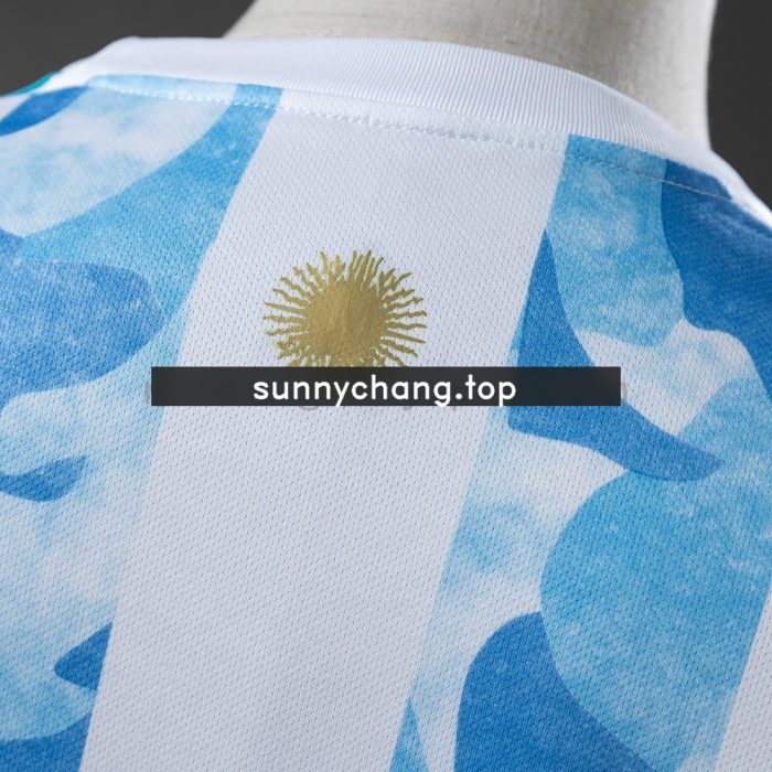 Argentina 2021 Home Retro Jersey - 图片 4