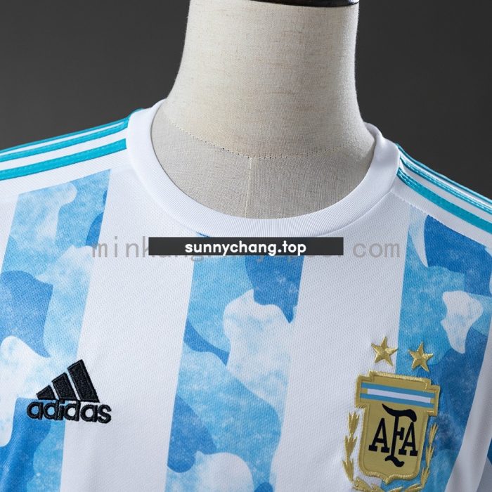 Argentina 2021 Home Retro Jersey - 图片 9