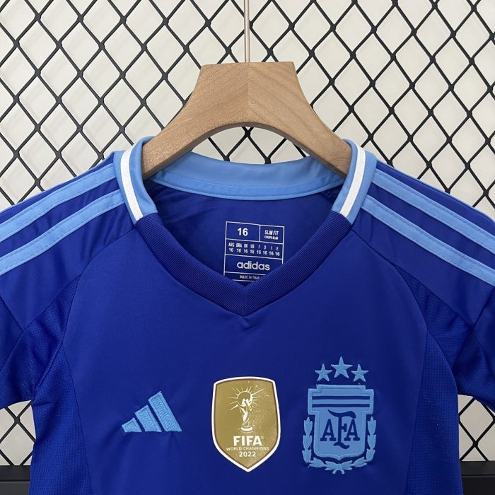 2024 Argentina Away Kids Jersey - 图片 5