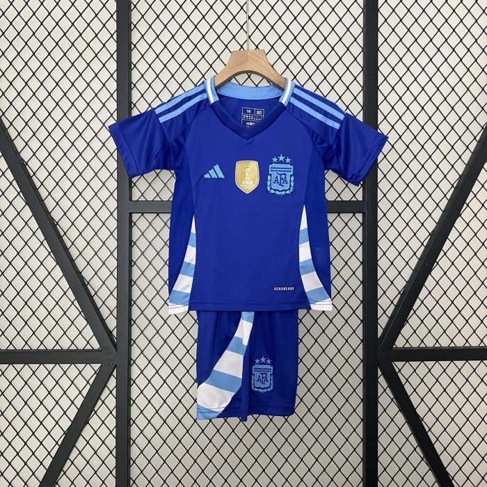 2024 Argentina Away Kids Jersey - 图片 6