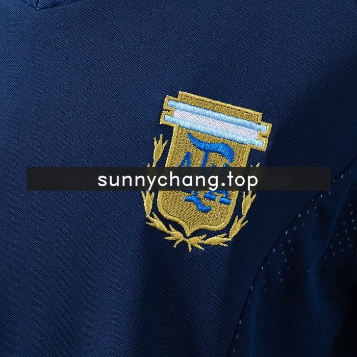 Argentina 2002 Away Retro Jersey - 图片 5