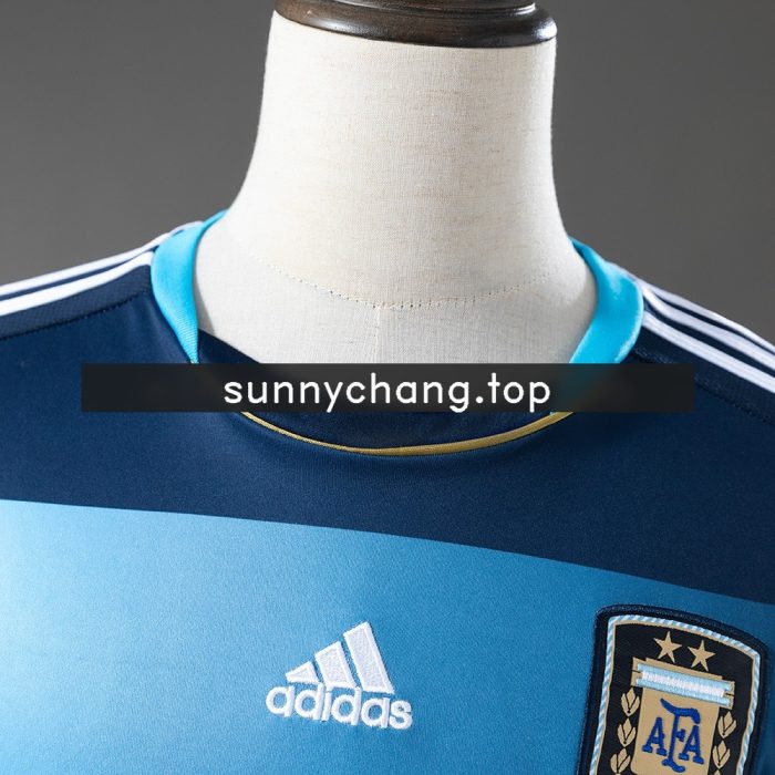 Argentina 2011 Away Retro Jersey - 图片 9