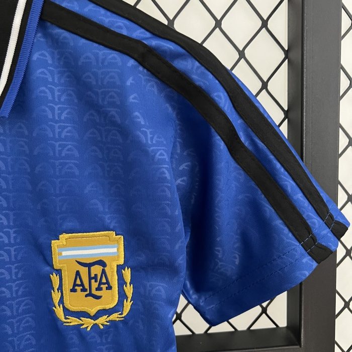 Argentina 1994 Away Kids Jersey - 图片 2