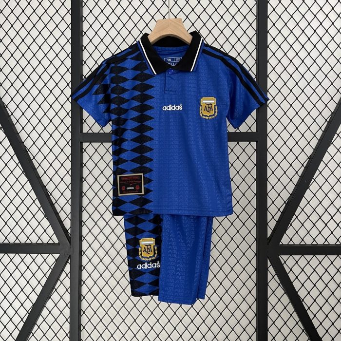 Argentina 1994 Away Kids Jersey - 图片 6