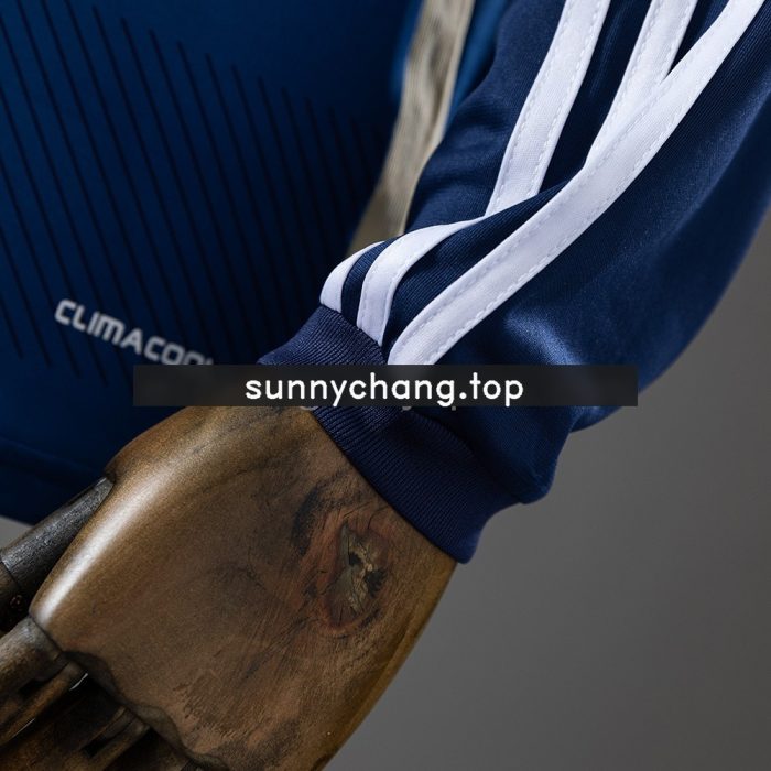 Argentina 2014 Away Long Sleeve Retro Jersey - 图片 3