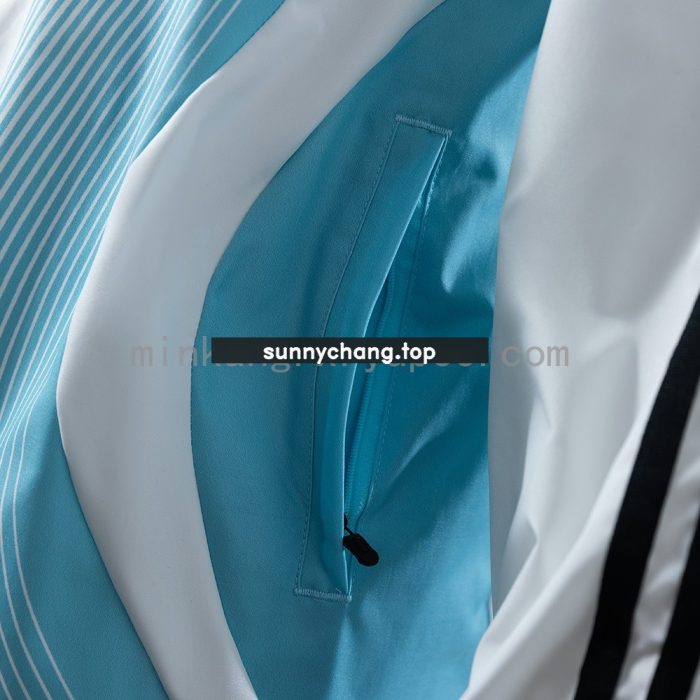 Argentina 2005-2006 Retro Windbreaker - White & Blue - 图片 4