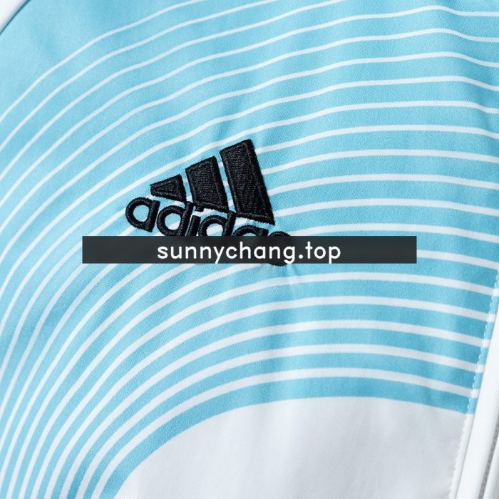 Argentina 2005-2006 Retro Windbreaker - White & Blue - 图片 7