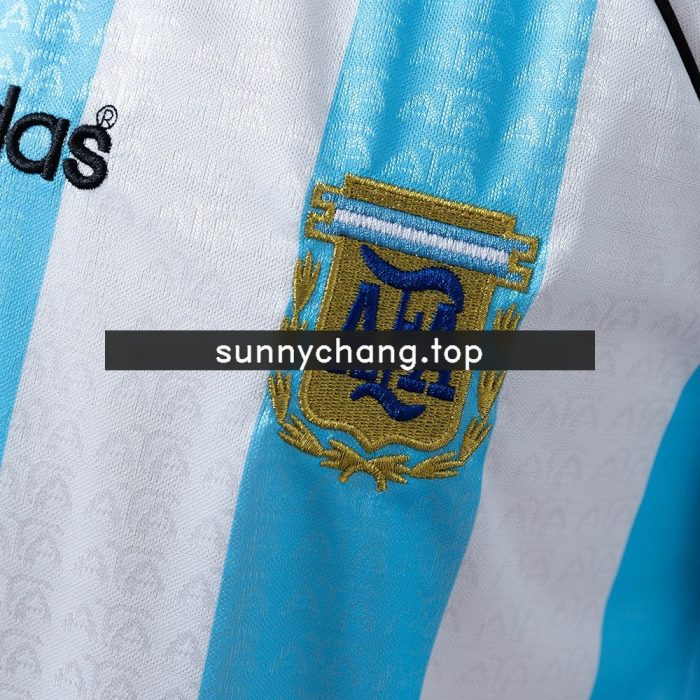 Argentina 1996/97 Home Retro Jersey - 图片 4
