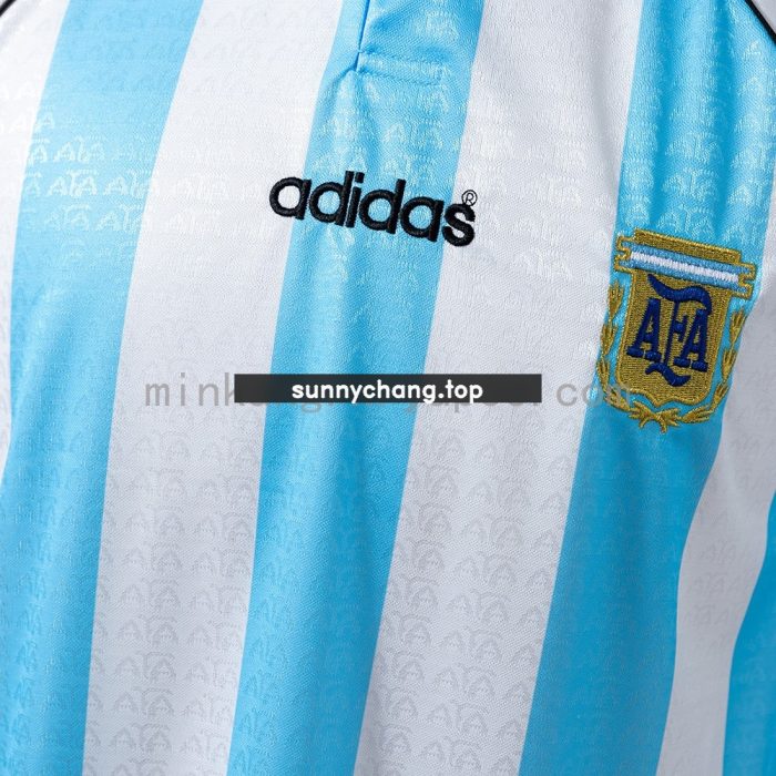 Argentina 1996/97 Home Retro Jersey - 图片 5