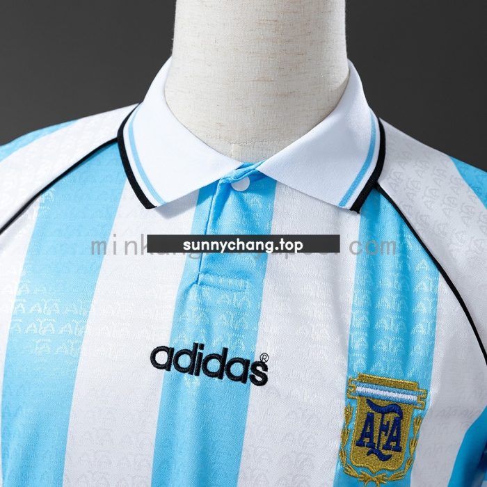 Argentina 1996/97 Home Retro Jersey - 图片 6