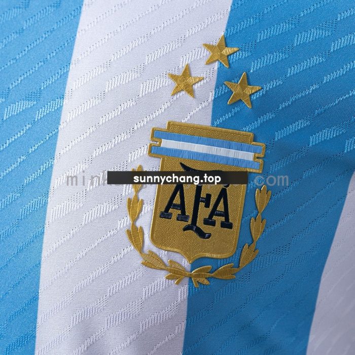 Argentina 2022 Home Player Version Jersey - 图片 5