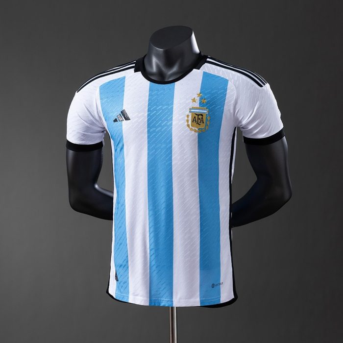 Argentina 2022 Home Player Version Jersey - 图片 8