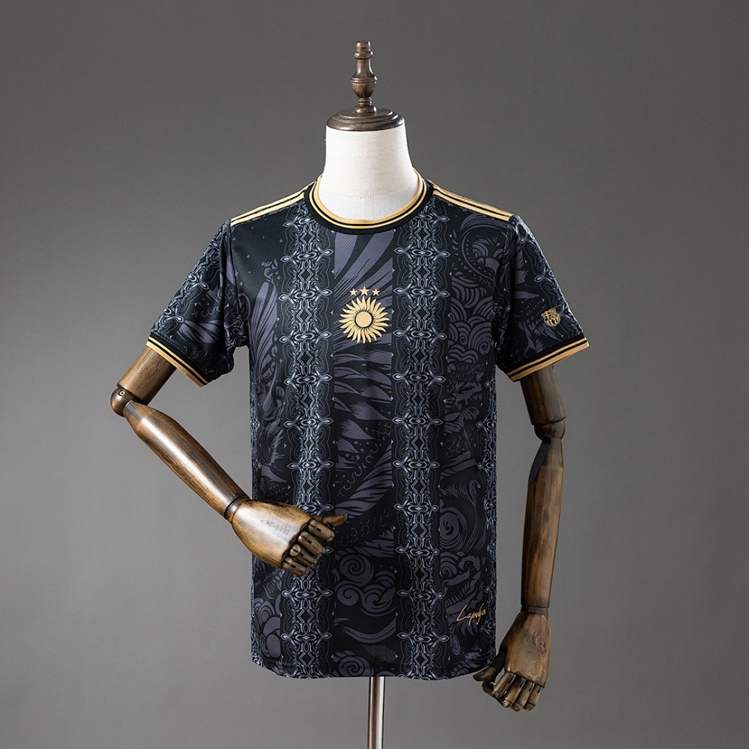 JER-8346_1 Argentina 26/27 Special Edition Black Jersey - 图片 1