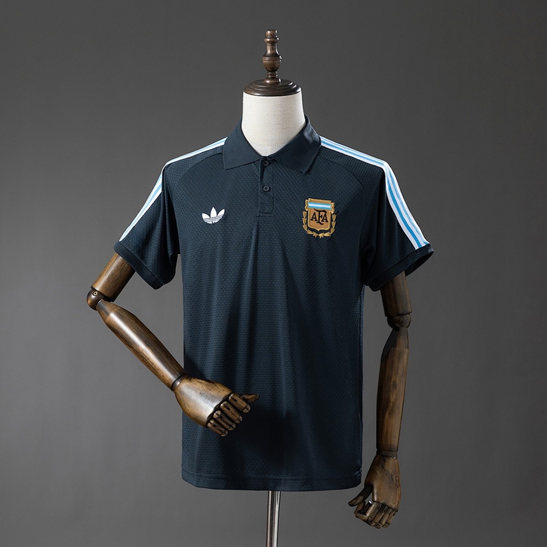 Argentina 25/26 Polo - Dark Grey