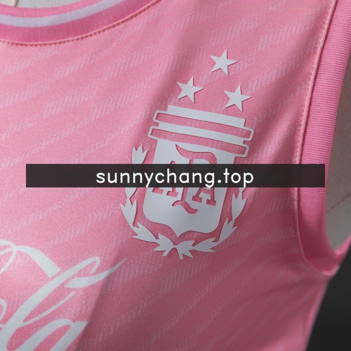 Argentina 25/26 Pink Women's Vest - 图片 7