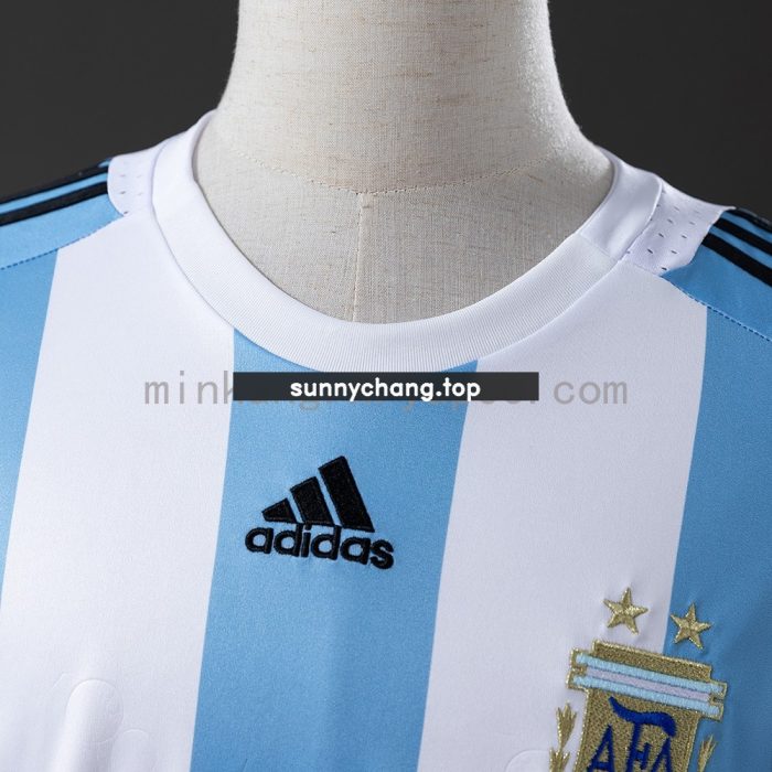 Argentina 2008/2010 Home Retro Jersey - 图片 6