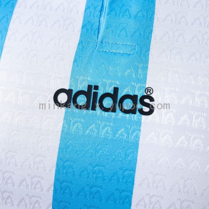 Argentina 1994 Home Player Version Jersey - 图片 4