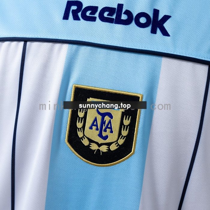Argentina 2000-2001 Home Retro Jersey - 图片 6