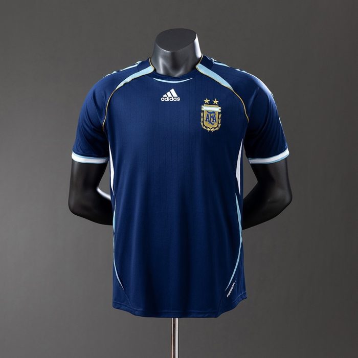 Argentina 2006 Away Player Version Retro Jersey - 图片 8