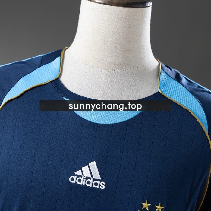 Argentina 2006 Away Long-Sleeved Retro Jersey - 图片 9