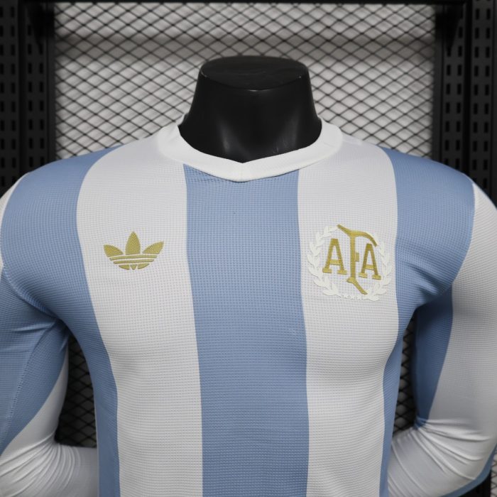 2024 Argentina 50th Anniversary Player Edition Long Sleeve - 图片 8