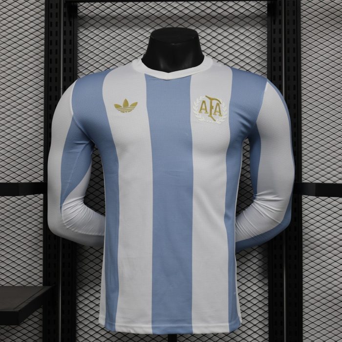 2024 Argentina 50th Anniversary Player Edition Long Sleeve - 图片 9