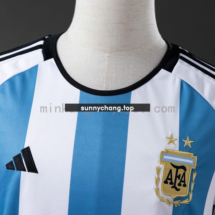 2022 Argentina 3-star World Cup Home Jersey - 图片 4